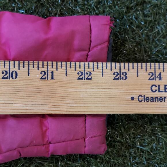 Simply Styled Puffer Coat Girls Large Pink Full Zipper Long Sleeve Hood - Picture 8 of 8